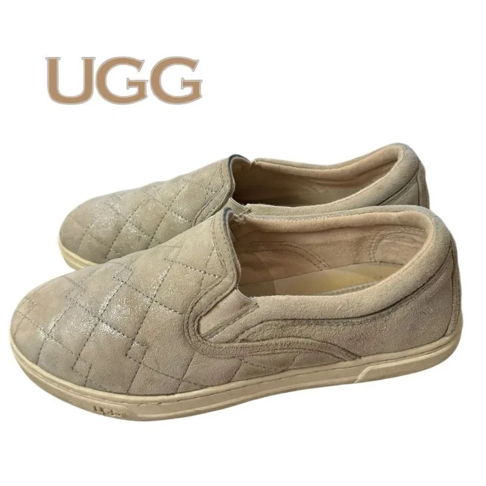 UGG Womens Fierce Deco Quilt Stardust Sneakers 6.5